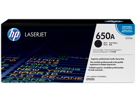 کارتریج لیزری HP 650a-CE270a - مشکی
