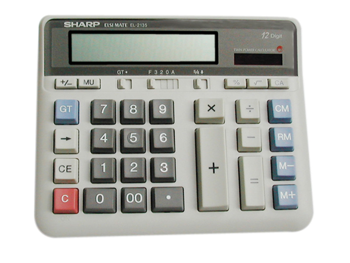 ماشین حساب رومیزی Sharp EL-2135